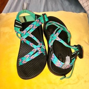 Chaco kids Sz 13 Eco Tread Mint Leaf